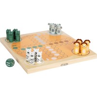 Legler Small Foot Ludo FüR 4 Spieler Safari Gesellschaftsspiel Ab 4 Jahre Holz