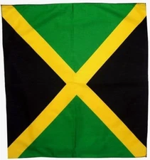 3pcs. JAMAICA JAMAICAN BANDANA  FLAG DURAG FACE MASK HEAD WRAP MAN CAVE GIFT