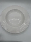 Fiestaware Homer Laughlin 12” " Lg Rim Soup/Pasta Bowl ~Vintage ~ White ~ USA