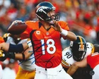 Peyton Manning Signed Autographed Denver Broncos 8x10 Photo with COA/Hologram