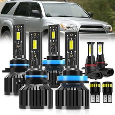 For 2006-2009 Toyota 4Runner light Bulbs, 9005 High Beam H11 Low Beam 9006 Fo...