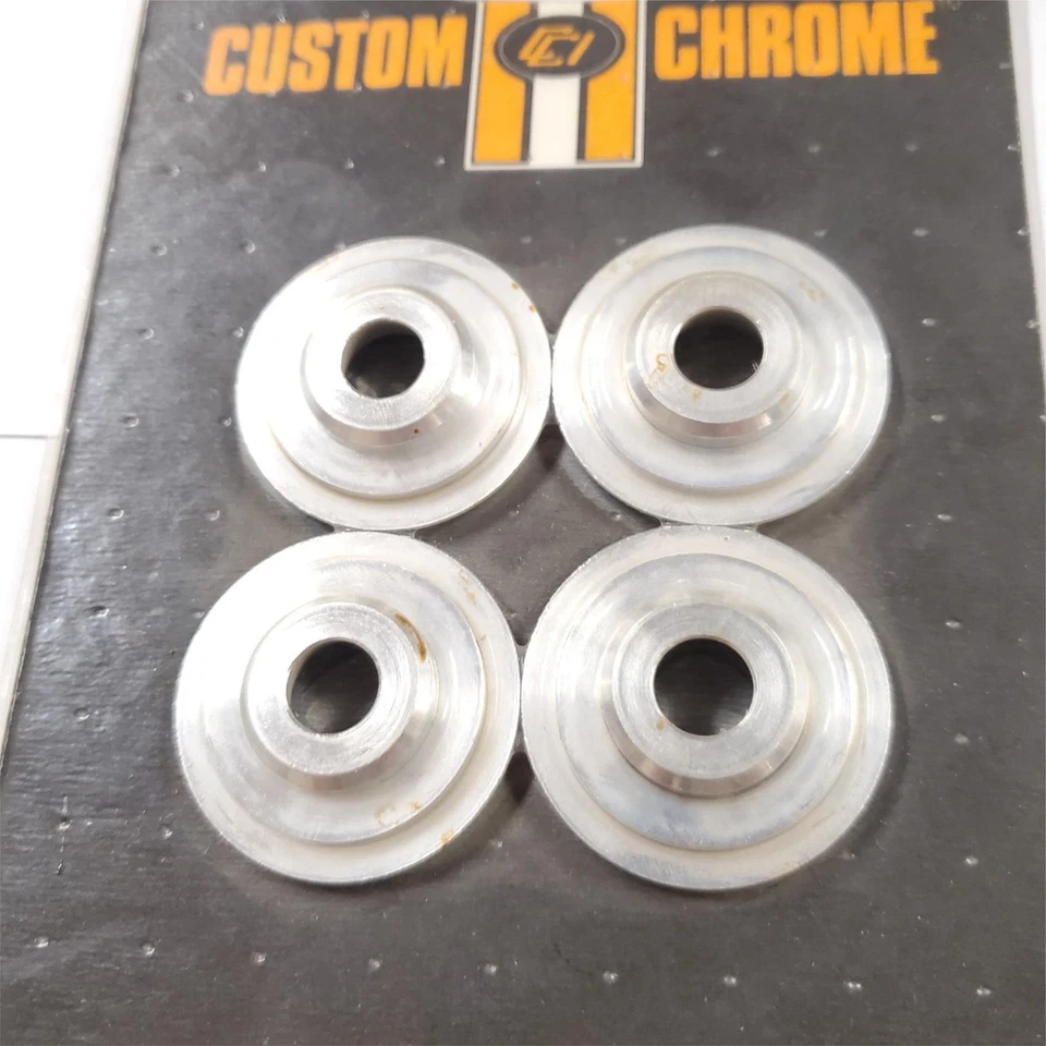 New Aluminum Valve Collars Harley Motorcycle UHV Big Twins 1936-1984 CCI 36-030 - Image 2 of 4
