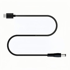 USB C To DC 5.5mm x 2.5mm Compatible With 5.5x2.1mm Power Cord USB Type C Input