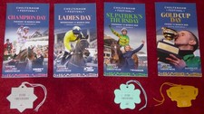 Full Set *CHELTENHAM FESTIVAL 2026* {Entry Badges / Race Cards / Gold Cup}