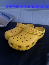 Crocs Unisex Classic Clog In Lemon Yellow Size 10 Women's 8 Men's