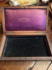 Antique Compas Superieurs Breevetes SGDG Draft Drawing box