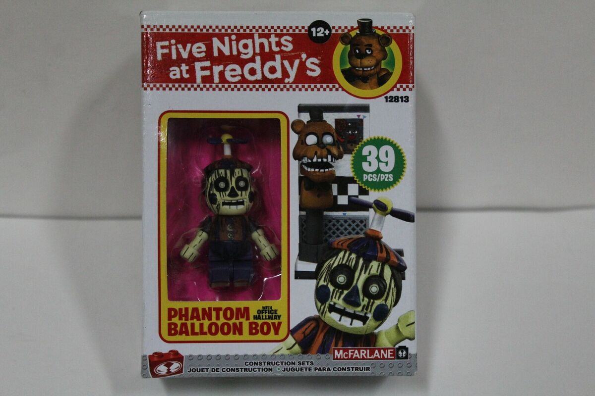 Five Nights At Freddy’s Phantom Balloon Boy w/ Office Hallway Minifigure 39  pcs!