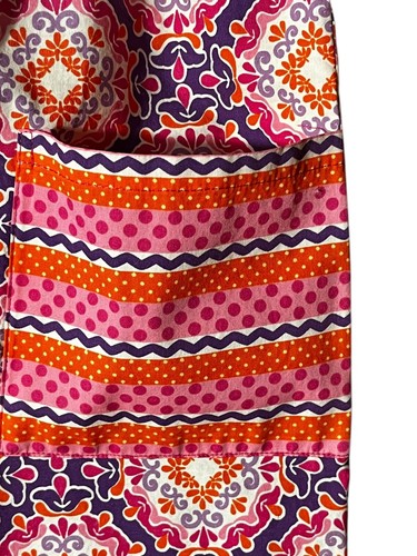 Bonnie Jean Girl’s Size 6 Cotton Dress Pockets Fun Colorful Stripes Flowers - Picture 3 of 7