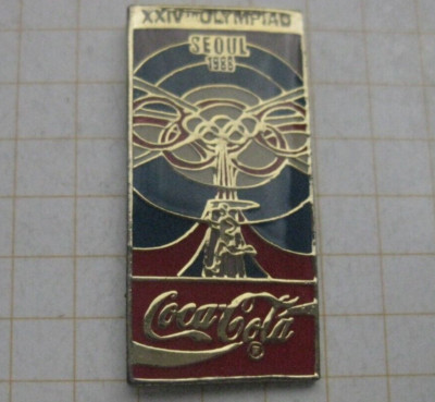 COCA - COLA / SEOUL 1988 OLYMPIC GAMES ................... Sport Pin (150i)