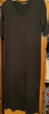 #673 Attitudes by Renee Regular Parisian Jersey Midi Dres Size S