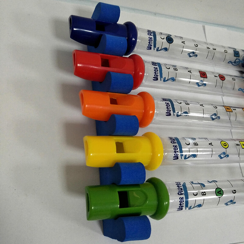 Five Color Water Bathing Toy, Music Gift Whistling Bathroom Shower Toys