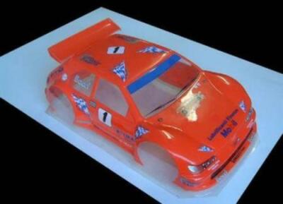0107 Peugeot 306 Rally 1/8 GT 325mm body Hobao Serpent Cobra Slash