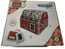 Magna-Tiles Structure-Building Set for Kids, Farmyard Barn Magnetic Tiles, Magne