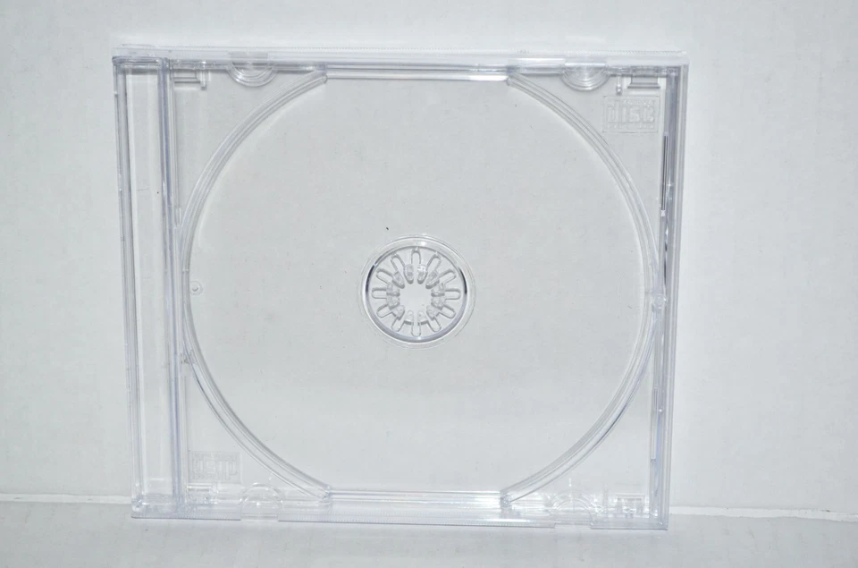 Sony PlayStation 1 PS1 PSOne Dreamcast Replacement Clear CD Disc Jewel Cases 100 - Image 2 of 4