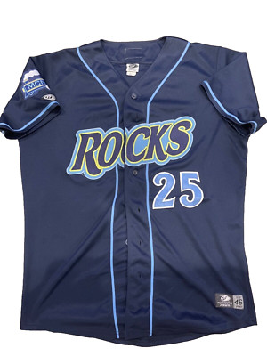 wilmington blue rocks game used/worn seuly matias jersey | eBay