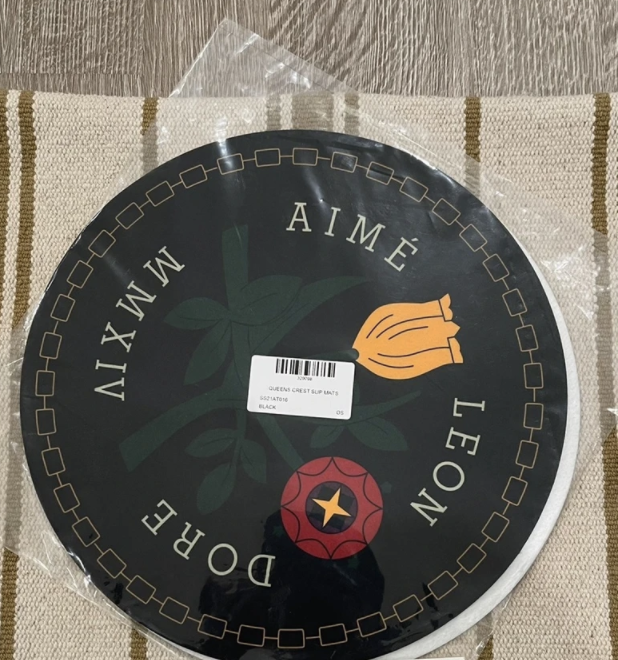 DJ機材 AIME LEON DORE QUEENS CREST SLIP MAT Aime Leon Dore crest queens slip mat (white) | eBay