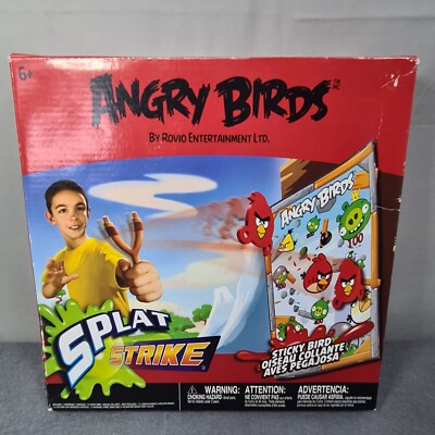 Angry Birds Splat Strike Skill Game By Rovio 2012 NIB First Version