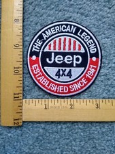 The American Legend Jeep 4x4 Since 1941 Iron On Patch Free Shipping The American Legend Jeep 4x4 Since 1941 Iron On Patch Free Shipping