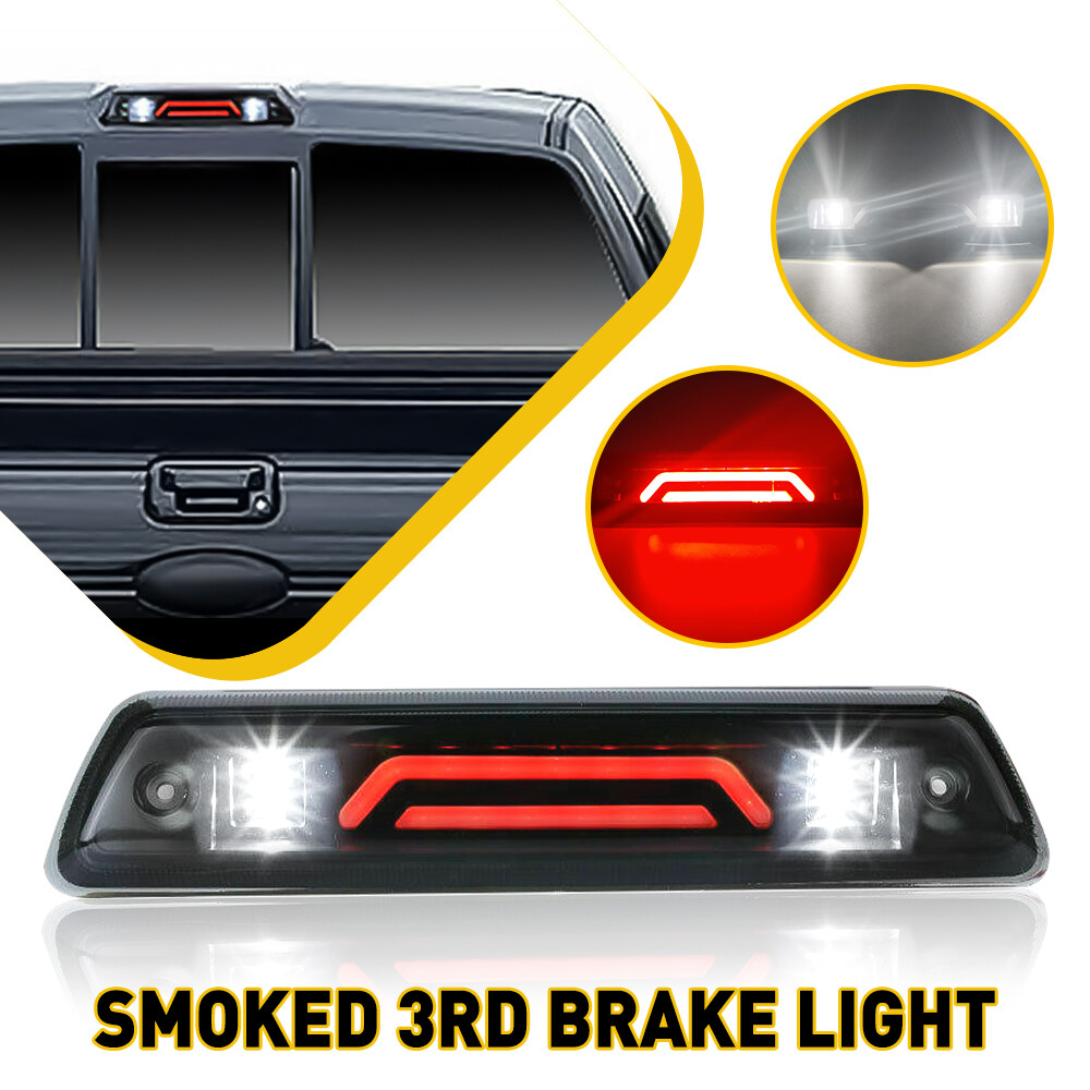 3rd Brake LED Smoke Tail Light Reverse Cargo Lamp Fit 2009-2014 Ford F150