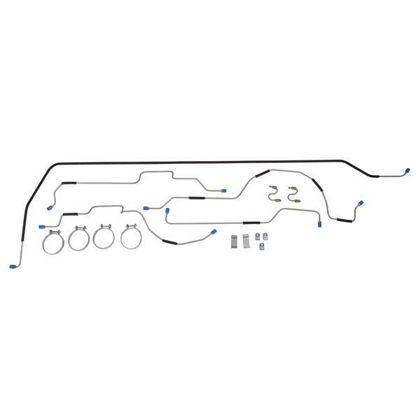 Circuit de freinage Willys MB kit complet tuyaux rigides Ford GPW 1942 1943 1945