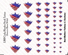 Cody Rhodes Neck Tattoo Waterslide Decals for Action Figures 18mm to 4mm wide