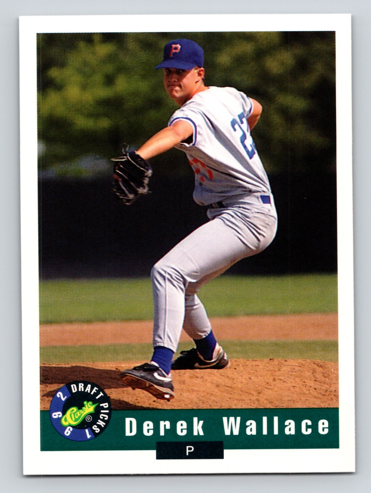 1992 Classic Draft Picks - Derek Wallace #8