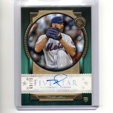 2022 Topps Five Star - Autographs #FSA-TM Tylor Megill (AU, RC) Aqua /75