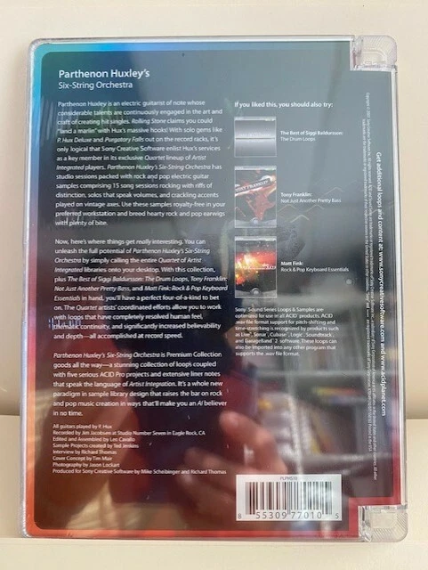 Sony Sound Series_Loops & Samples_Parthenon Huxley's Six-String Orchestra - Image 2 of 2