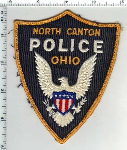 North Canton Police (Ohio) 1st Issue Uniform TakeOff Shoulder Patch eBay
