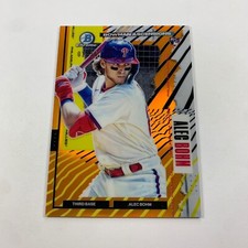 2021 Bowman Chrome Alec Bohm Ascensions 01/25 Orange Refractor #BA-3