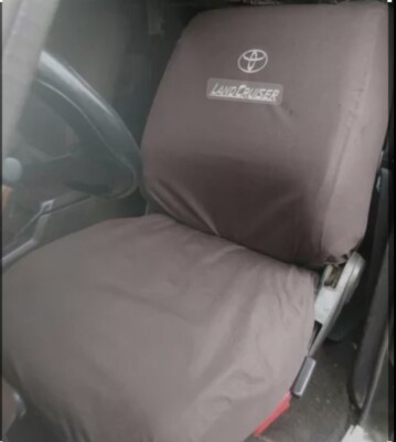 Toyota Land Cruiser 60 Series Custom Fit Seat Covers Waterproof - Main Image