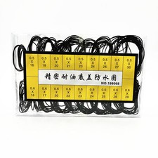 1 Box of Rubber Watch Case Gasket Watch Seal Washers Watch Back Gaskets Kit