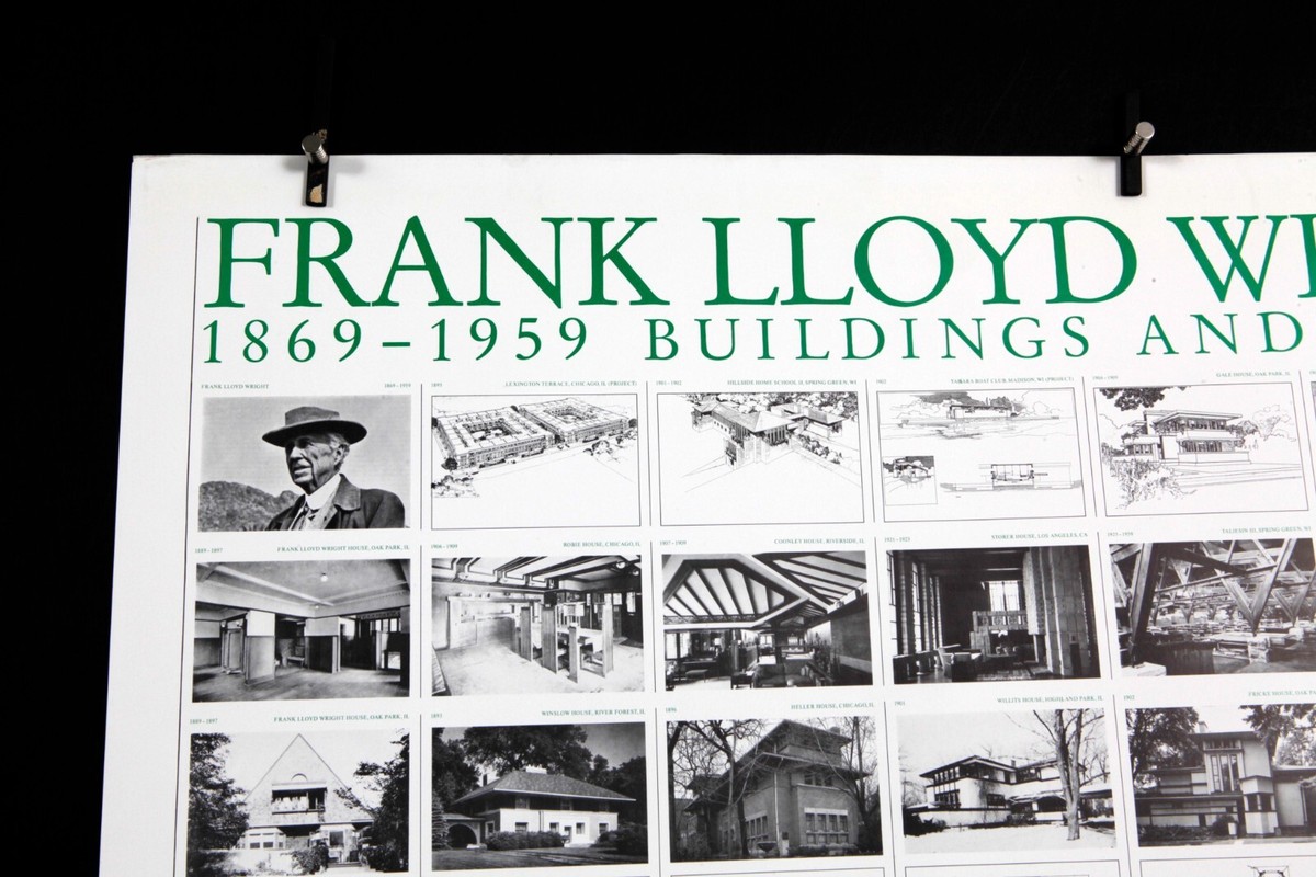 Frank Lloyd Wright( 1869-1959) - Buildings and Projects