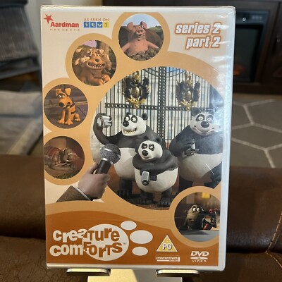 CREATURE COMFORTS SERIES 2 PART 2 DVD NEW SEALED AARDMAN ANIMATION NICK PARK 250