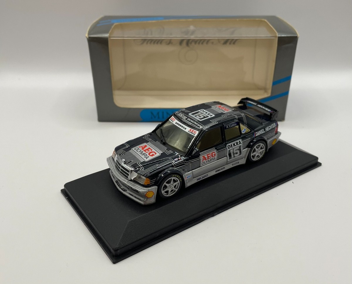 Minichamps Nr. 3011 Mercedes 190 E Evo 1 Snobeck Cudini Black 1:43