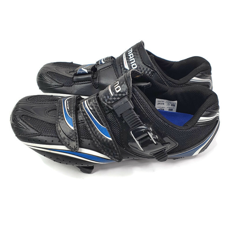 Shimano SH-R087L Cycling Shoes Sz 40 6.7 Mens Black Pre Owned