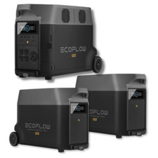Ecoflow Delta Pro W/ 2 Ecoflow Smart Extra Batteries