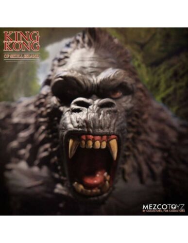 MEZCO 7" KING KONG OF SKULL ISLAND 18 CM DELUXE ACTION FIGURE NEW - Foto 1 di 5