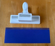 Martha Stewart Border Paper Punch Edge Continuous Celtic Trellis Doily Style