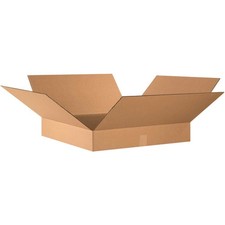 24" x 24" x 4" Flat Cardboard Corrugated Boxes Lot of 10