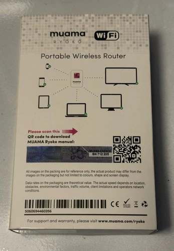 Muama Ryoko 4G LTE WiFi Portable Wireless Router Hotspot New Open Box image 2