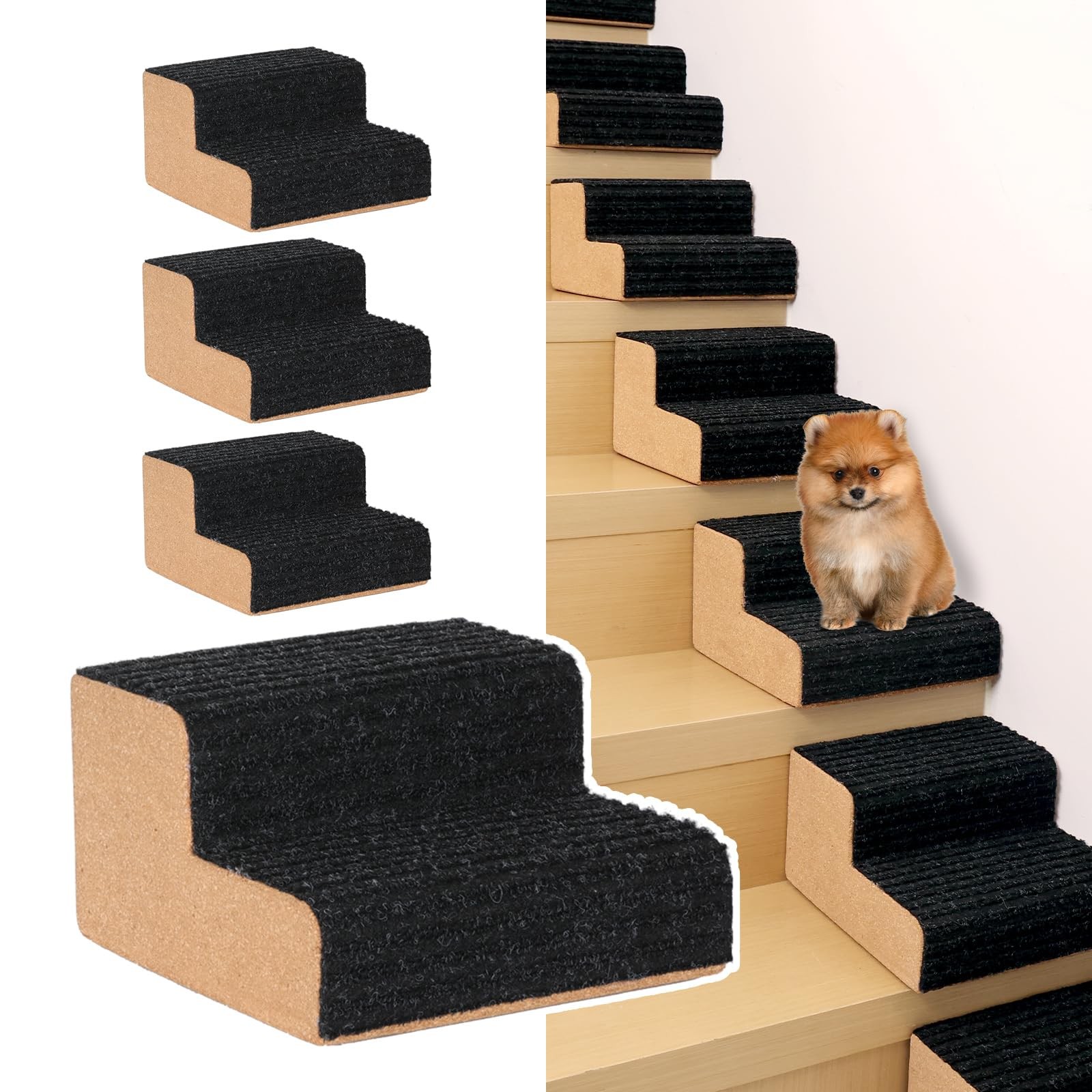 2-Step Dog Stairs for Small Pets, 6