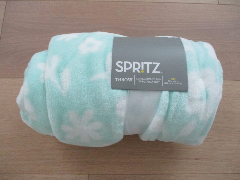 New Easter or Spring themed floral throw