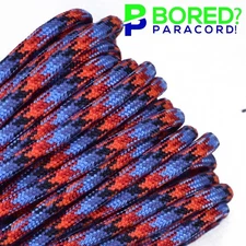Lava - 50 FT - 550 Paracord Rope 7 strand Parachute Cord