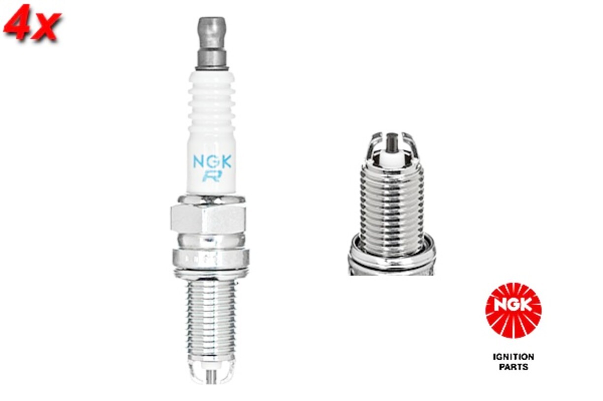 NGK 4x Spark Plug For FIAT Brava Bravo I Marea Weekend 98-02 7671301