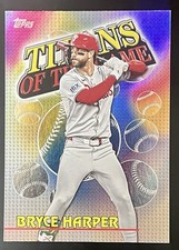 2026 Topps Series 1 Bryce Harper Titans Of The Game TOG-18 Philadelphia Phillies
