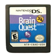Brain Quest Grades 3 & 4 Nintendo DS 3DS (Cartridge Only) Tested