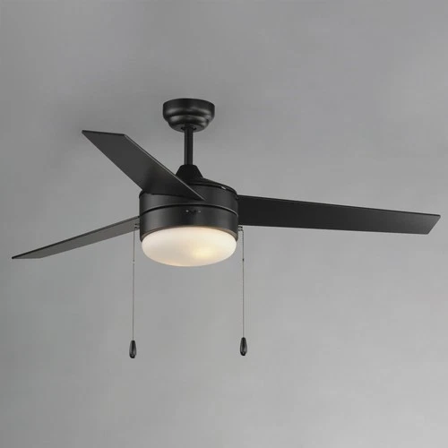 Maxim 89906 Trio 52" 3 Blade Indoor LED Ceiling Fan - Black - Picture 7 of 9