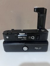  AS IS Nikon MD-3 Motor Drive 524220 w/ MB-1 Battery Pack For F2 From JAPAN