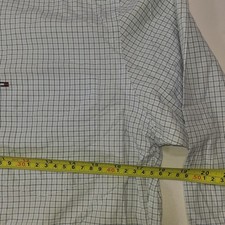Men's Tommy Hilfiger Blue summer cotton Shirt Size Small fit